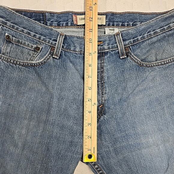 Vintage Levi’s 527 Mens Jeans Sz 34x30 Y2K Low Rise Boot Fit Denim Distressed - Picture 11 of 14